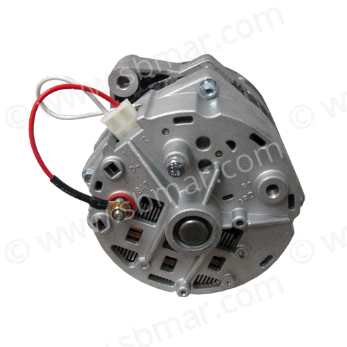 19 SI, 12V, 3-Wire, Alternator with Pulley for Cummins B 330/370 and