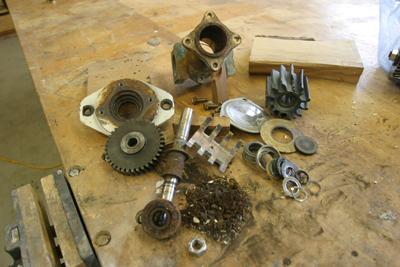 Exploded Sherwood Pump