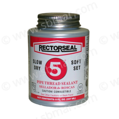 Rector Seal, No. 5, Large, 1/2 pint, Color Yellow