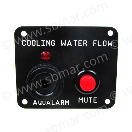 Engine Raw Water Flow Panel with Alarm Buzzer