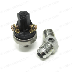 SMX Gear Low Oil Pressure Alarm Switch with Steel Fitting