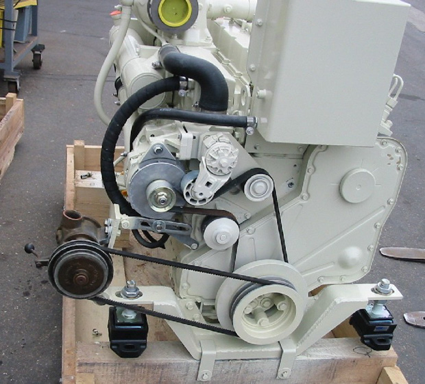 C water-pump pulley drive