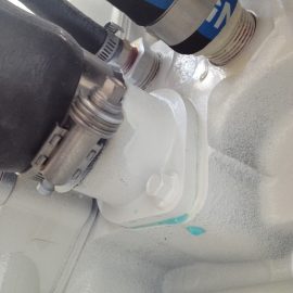 First Signs of a Coolant Leak on a QSL9