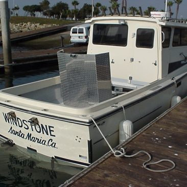 "Windstone" is owned by David Sharabani of Santa Maria, California. He's an electrical contractor that is trying to find time to go fishing now that he's got a serious fish machine that can run with the best of them!