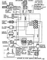 Starter, Crank & Fuel Solenoid Wiring Circuit