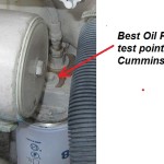 Best Oil Pressure test point on any Cummins B-Series Engine