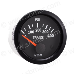 VDO Gear Pressure Gauge 0-400 PSI