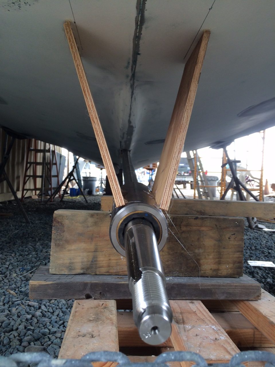 Propeller Shaft Strut Mock-up