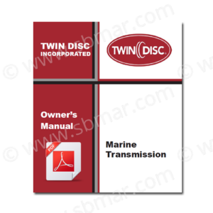 Twin Disc Marine Transmission Owner’s Manual