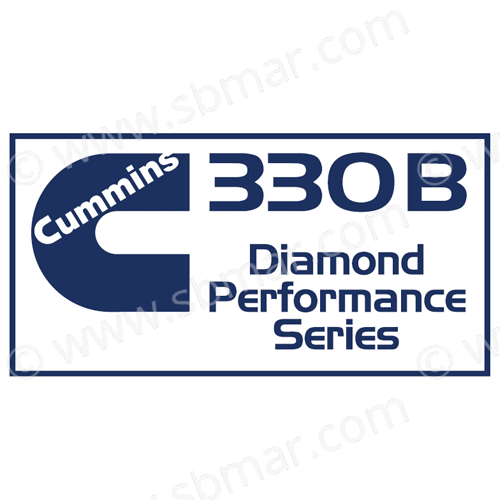 Cummmins 330B Diamond Performance Series Decal