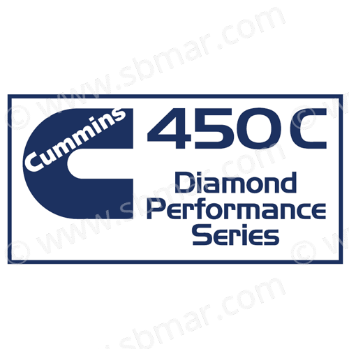 Cummmins 450C Diamond Performance Series Decal