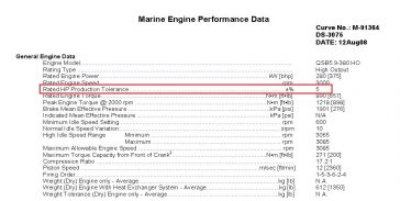 Cummins Marine Twin Engine Performance Difference Tolerances