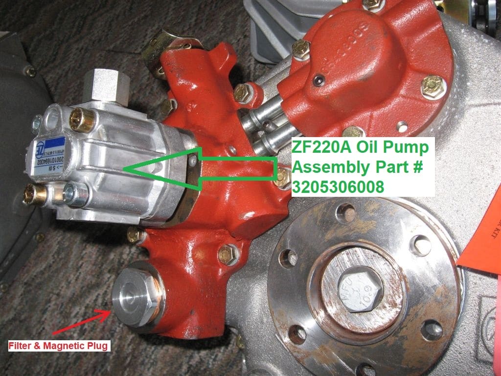 ZF Marine 220 / 220A Replacement Oil Pump