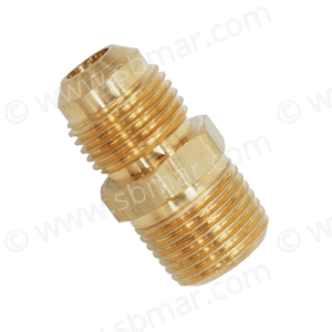 Brass NPT to Flare Adapter