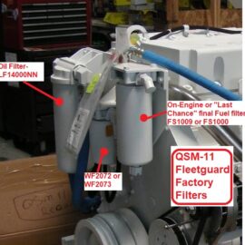 Learning your Marine QSM11 Factory Filters