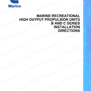 Cummins Marine B & C Series Engine Installation Directions (PDF)