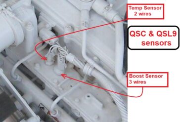 QSC 8.3 & QSL 9 Intake Manifold Sensors