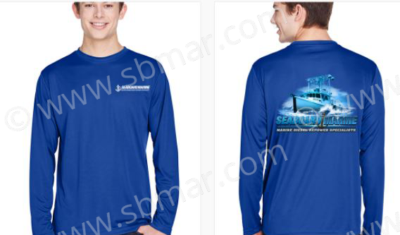 Outer Banks Seaboard Marine Sun Shirt
