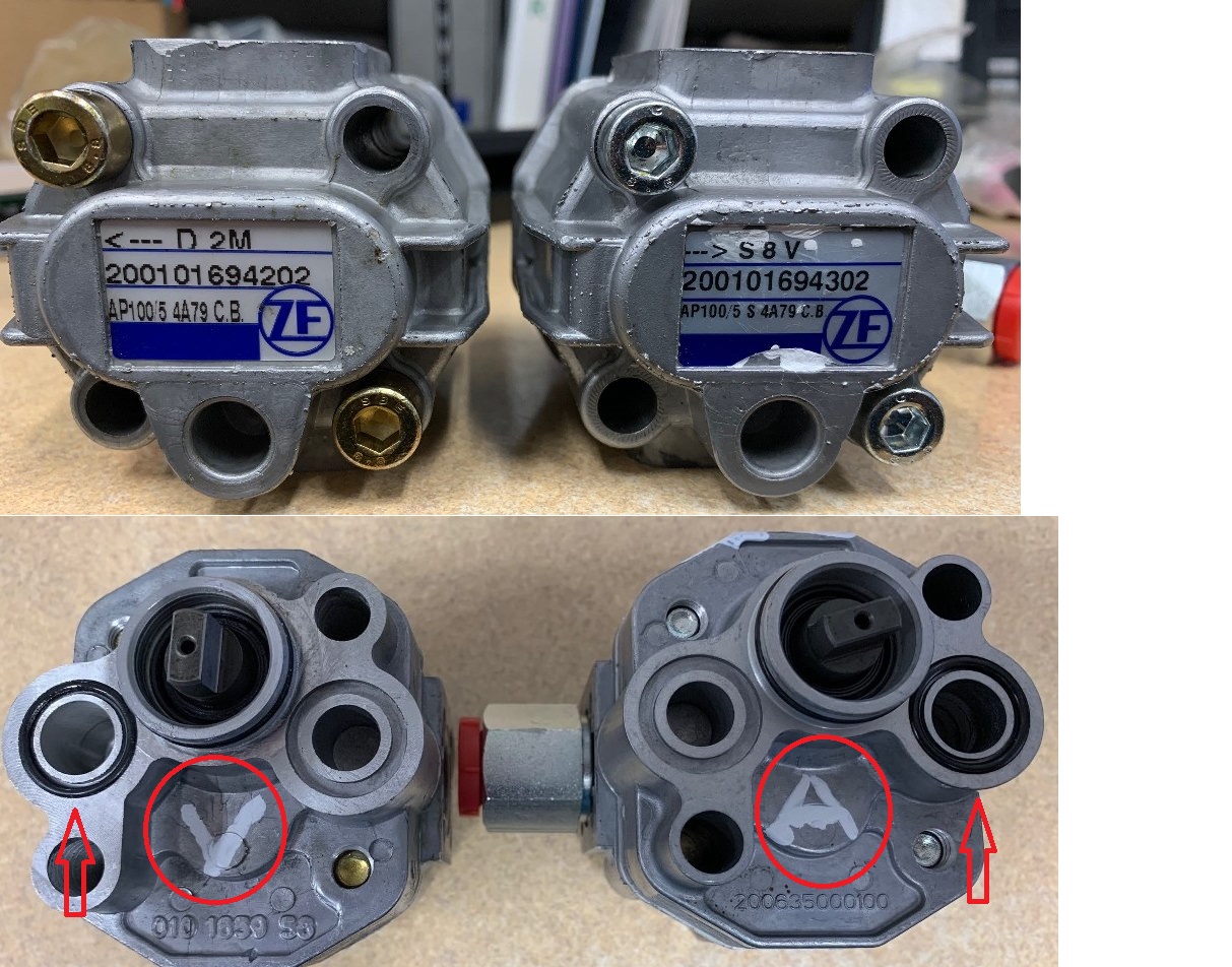The Difference Between the ZF 220A & ZF 220V Oil Pumps