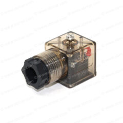ZF Electronic Shift Solenoid Wire Plug/Cap w/ LED Light (12V & 24V Compatible)