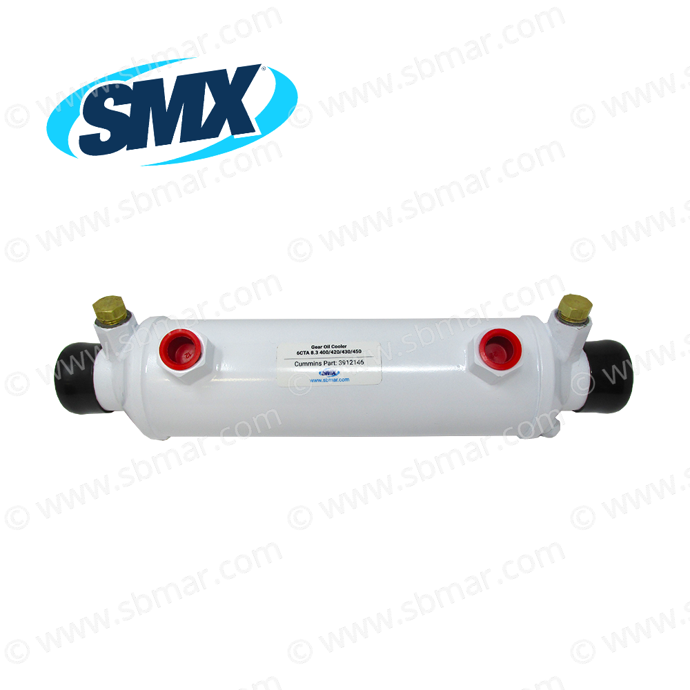 Gear Oil Cooler (SMX) - 6CTA 8.3 400/420/430 &amp; 450's Diamonds (SWAC) &amp; 480 CE's