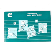 Owners Manual for Cummins QSB 6.7 CM 2250 Engine (Hard Copy)