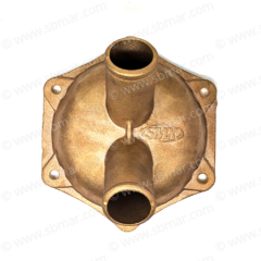 SMX Heat Exchanger End Cap for QSB 6.7 (5290397)